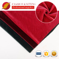 Holland Scholl Red Velvet Veludo Soft Corduroy Tecido Veludo Design Fabric Velor Polyster Warp Knitting